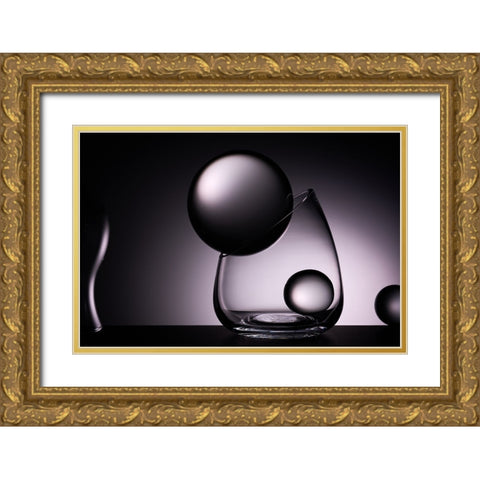 Blass Gold Ornate Wood Framed Art Print with Double Matting by Sokac, Drazen