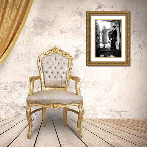 Summer Melody Gold Ornate Wood Framed Art Print with Double Matting by Cherkasov, Viktor
