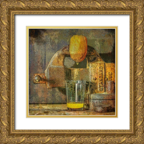 Oppressed Gold Ornate Wood Framed Art Print with Double Matting by Yermoshkin, Leonid