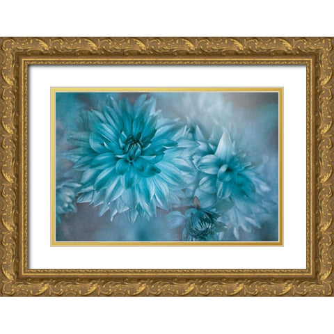Twilight Gold Ornate Wood Framed Art Print with Double Matting by Parker, Jacky