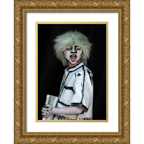 Whitestein Gold Ornate Wood Framed Art Print with Double Matting by Joosten, Lus