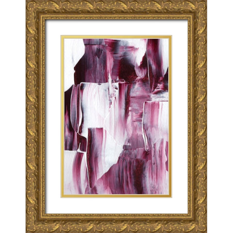 Paradox No 1 Gold Ornate Wood Framed Art Print with Double Matting by Uplusmestudio