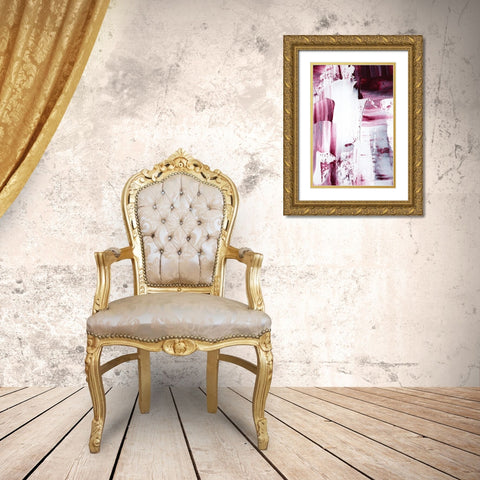 Paradox No 2 Gold Ornate Wood Framed Art Print with Double Matting by Uplusmestudio