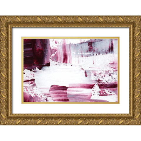 Paradox No 2 Gold Ornate Wood Framed Art Print with Double Matting by Uplusmestudio