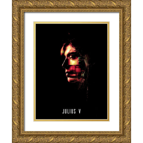 Subject N. V Gold Ornate Wood Framed Art Print with Double Matting by Boaretto, Davide
