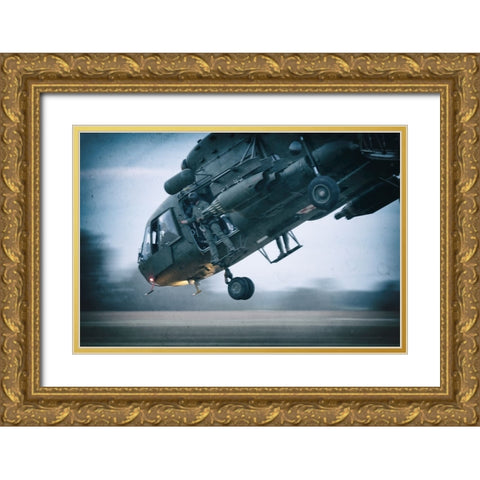 Low Ride Gold Ornate Wood Framed Art Print with Double Matting by Wrobel, Piotr