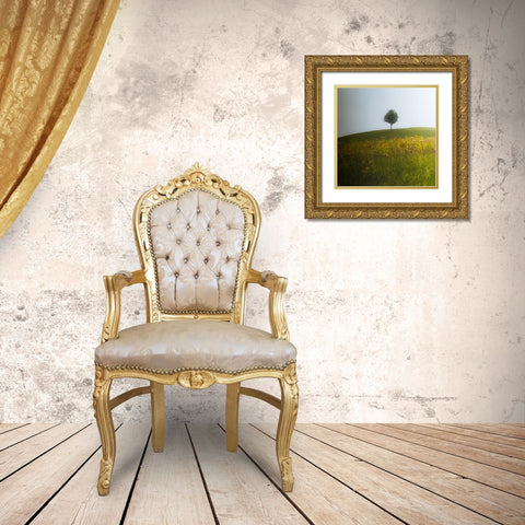 A Summer Day In August Gold Ornate Wood Framed Art Print with Double Matting by Wasinger, Renate