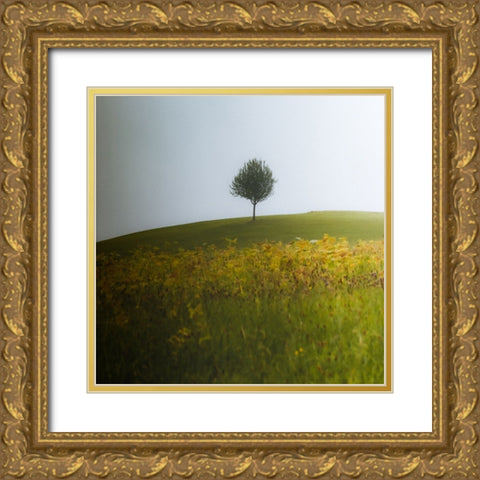 A Summer Day In August Gold Ornate Wood Framed Art Print with Double Matting by Wasinger, Renate