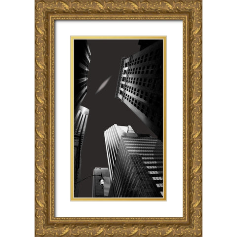 Bank Band Gold Ornate Wood Framed Art Print with Double Matting by Lilizaimu, Cintia