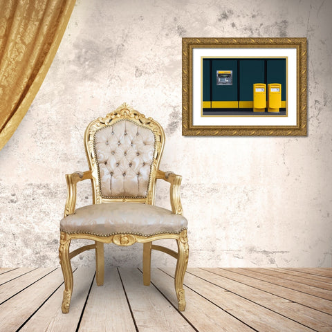 The Guardians Gold Ornate Wood Framed Art Print with Double Matting by Marcel, Streiff