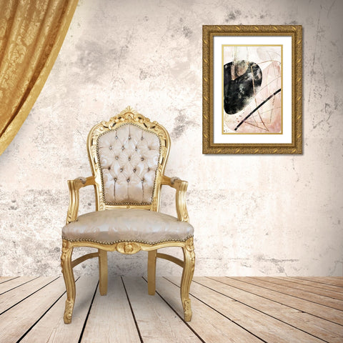 Boho art 9 Gold Ornate Wood Framed Art Print with Double Matting by Kulik, Rafal