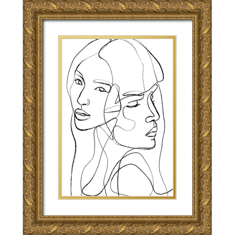 The Truth Gold Ornate Wood Framed Art Print with Double Matting by Treechild