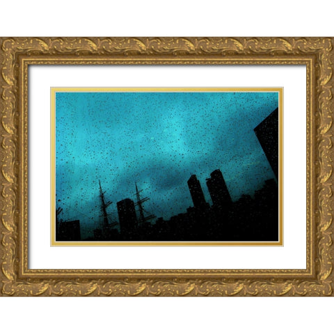 502 Gold Ornate Wood Framed Art Print with Double Matting by Suzuki, Tatsuo