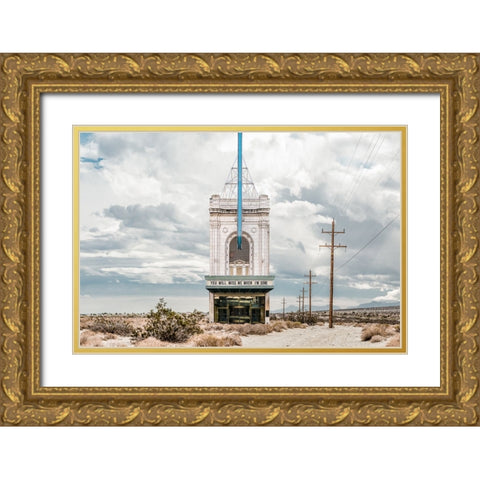 You Will Miss Me When Im Gone Gold Ornate Wood Framed Art Print with Double Matting by Melo, Paul