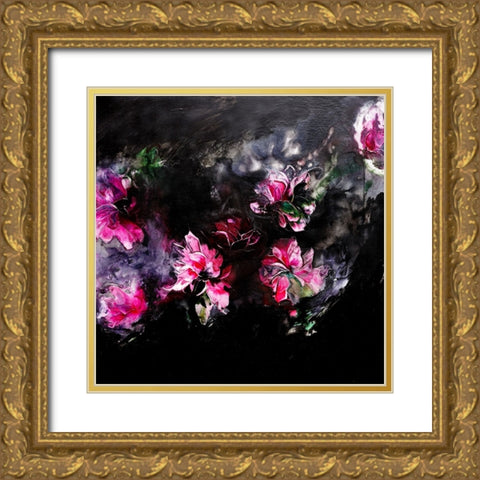 You make me feel this way Gold Ornate Wood Framed Art Print with Double Matting by Wattre, Francoise