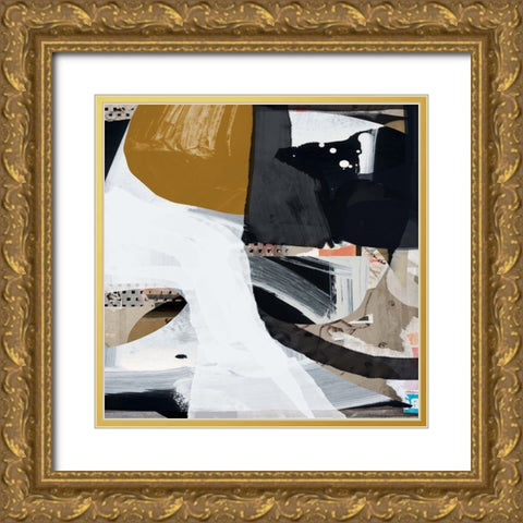 Trading Gold Ornate Wood Framed Art Print with Double Matting by Hobday, Dan