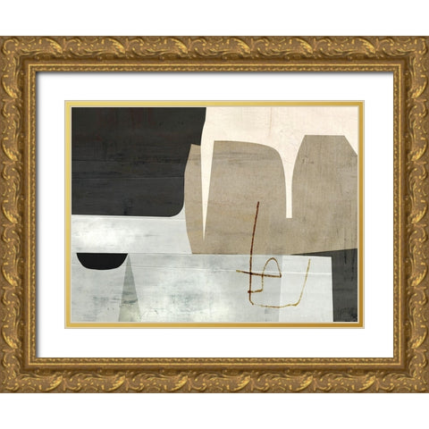 Change Gold Ornate Wood Framed Art Print with Double Matting by Hobday, Dan