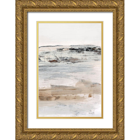 August No2 Gold Ornate Wood Framed Art Print with Double Matting by Hobday, Dan