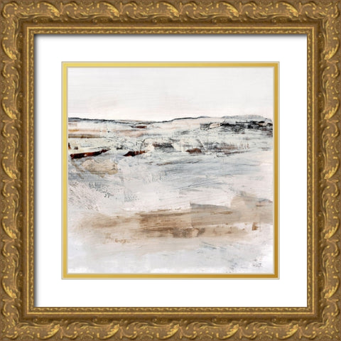 August No3 Gold Ornate Wood Framed Art Print with Double Matting by Hobday, Dan