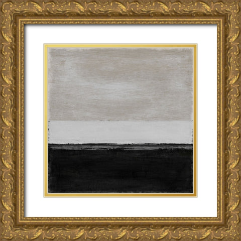 Day Gold Ornate Wood Framed Art Print with Double Matting by Hobday, Dan