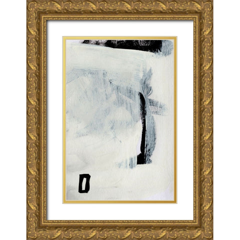 Beyond Gold Ornate Wood Framed Art Print with Double Matting by Hobday, Dan