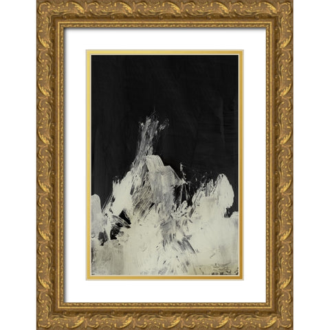 Unsettled Gold Ornate Wood Framed Art Print with Double Matting by Hobday, Dan