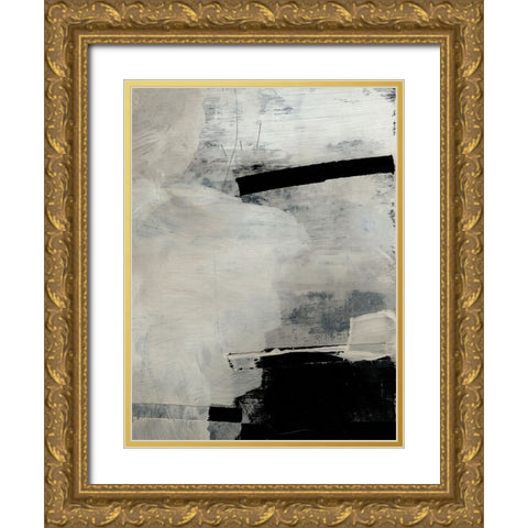 Forever Gold Ornate Wood Framed Art Print with Double Matting by Hobday, Dan