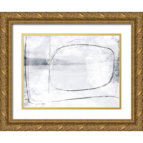 Mood Gold Ornate Wood Framed Art Print with Double Matting by Hobday, Dan