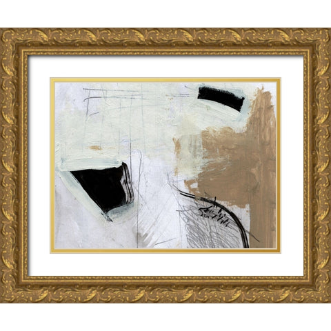 Motion Gold Ornate Wood Framed Art Print with Double Matting by Hobday, Dan