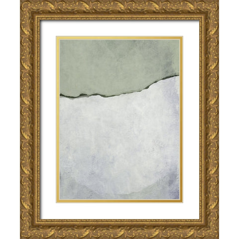 Divided Gold Ornate Wood Framed Art Print with Double Matting by Hobday, Dan