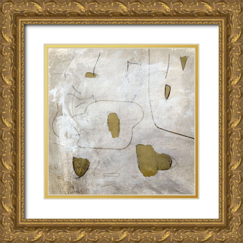 Perpetual Gold Ornate Wood Framed Art Print with Double Matting by Hobday, Dan