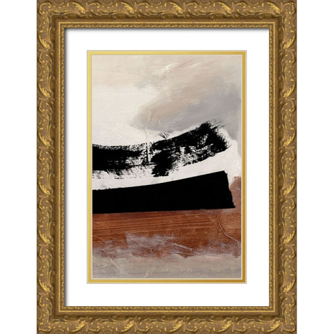 On Deck Gold Ornate Wood Framed Art Print with Double Matting by Hobday, Dan