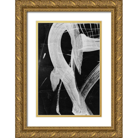 Sinking Gold Ornate Wood Framed Art Print with Double Matting by Hobday, Dan