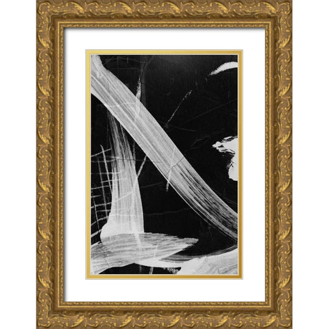 Sinking No2 Gold Ornate Wood Framed Art Print with Double Matting by Hobday, Dan