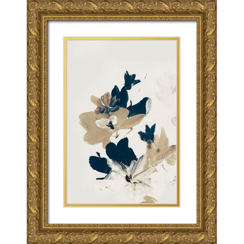 Summer View Gold Ornate Wood Framed Art Print with Double Matting by Hobday, Dan