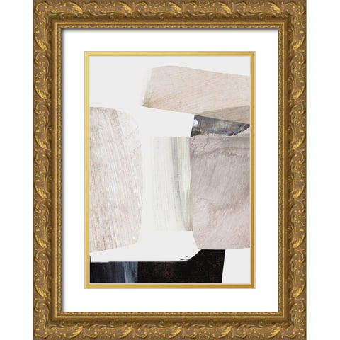 Clay Gold Ornate Wood Framed Art Print with Double Matting by Hobday, Dan