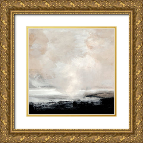 Clouds Gold Ornate Wood Framed Art Print with Double Matting by Hobday, Dan