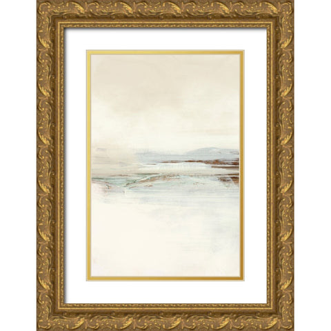 Set Gold Ornate Wood Framed Art Print with Double Matting by Hobday, Dan
