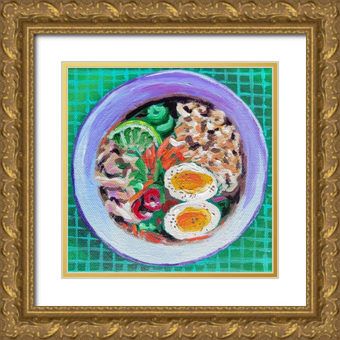 Ramen Gold Ornate Wood Framed Art Print with Double Matting by and Sea, Key