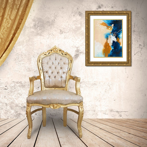 Harvest Reflections 2 Gold Ornate Wood Framed Art Print with Double Matting by Storms, Alyson