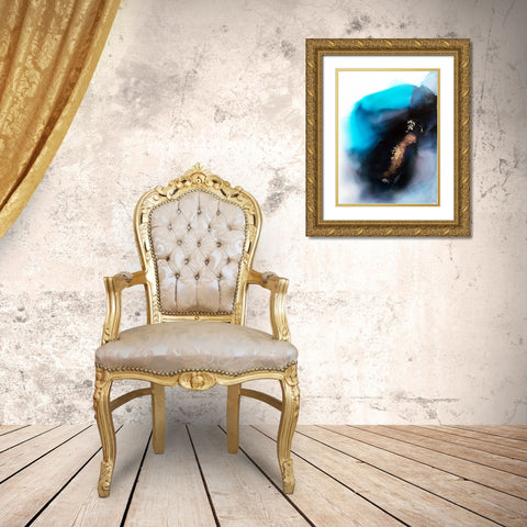 Inception Gold Ornate Wood Framed Art Print with Double Matting by Storms, Alyson