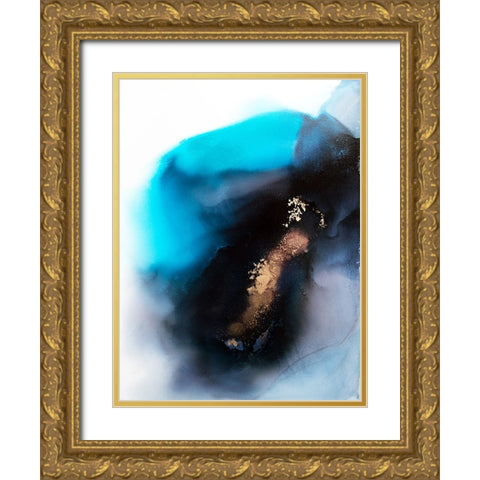 Inception Gold Ornate Wood Framed Art Print with Double Matting by Storms, Alyson