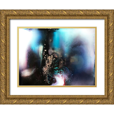 Mixtus Gold Ornate Wood Framed Art Print with Double Matting by Storms, Alyson