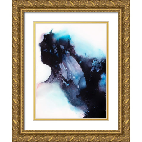 Portal Gold Ornate Wood Framed Art Print with Double Matting by Storms, Alyson