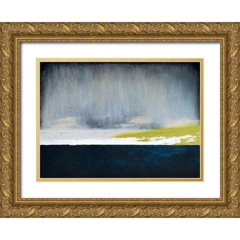 Reverence Gold Ornate Wood Framed Art Print with Double Matting by Storms, Alyson