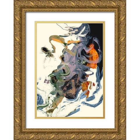 Theone Gold Ornate Wood Framed Art Print with Double Matting by Hobday, Dan