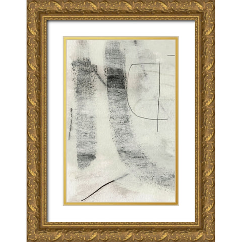 Real No1 Gold Ornate Wood Framed Art Print with Double Matting by Hobday, Dan