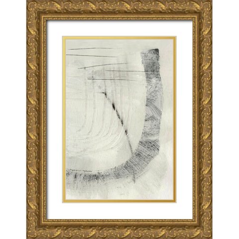 Real No2 Gold Ornate Wood Framed Art Print with Double Matting by Hobday, Dan