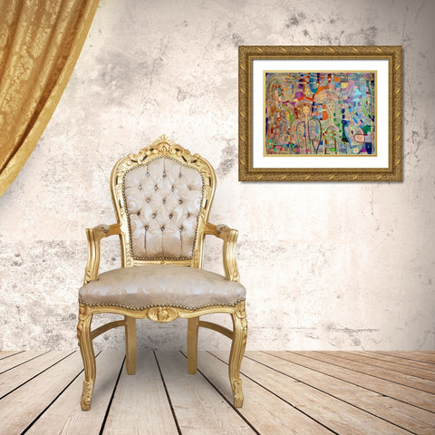 Angels Among Us 2020 Gold Ornate Wood Framed Art Print with Double Matting by Loebelsohn, Alise