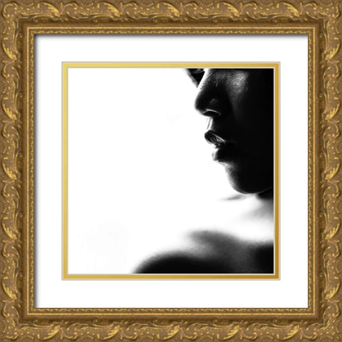 Excite Gold Ornate Wood Framed Art Print with Double Matting by wahyu adi, bonifasius